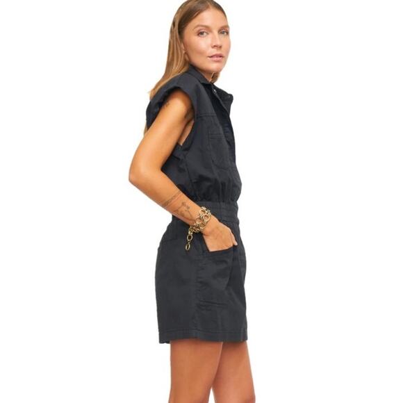 Pistola Rosie Mini Dress With Smocked Waist Size Small - Picture 3 of 8